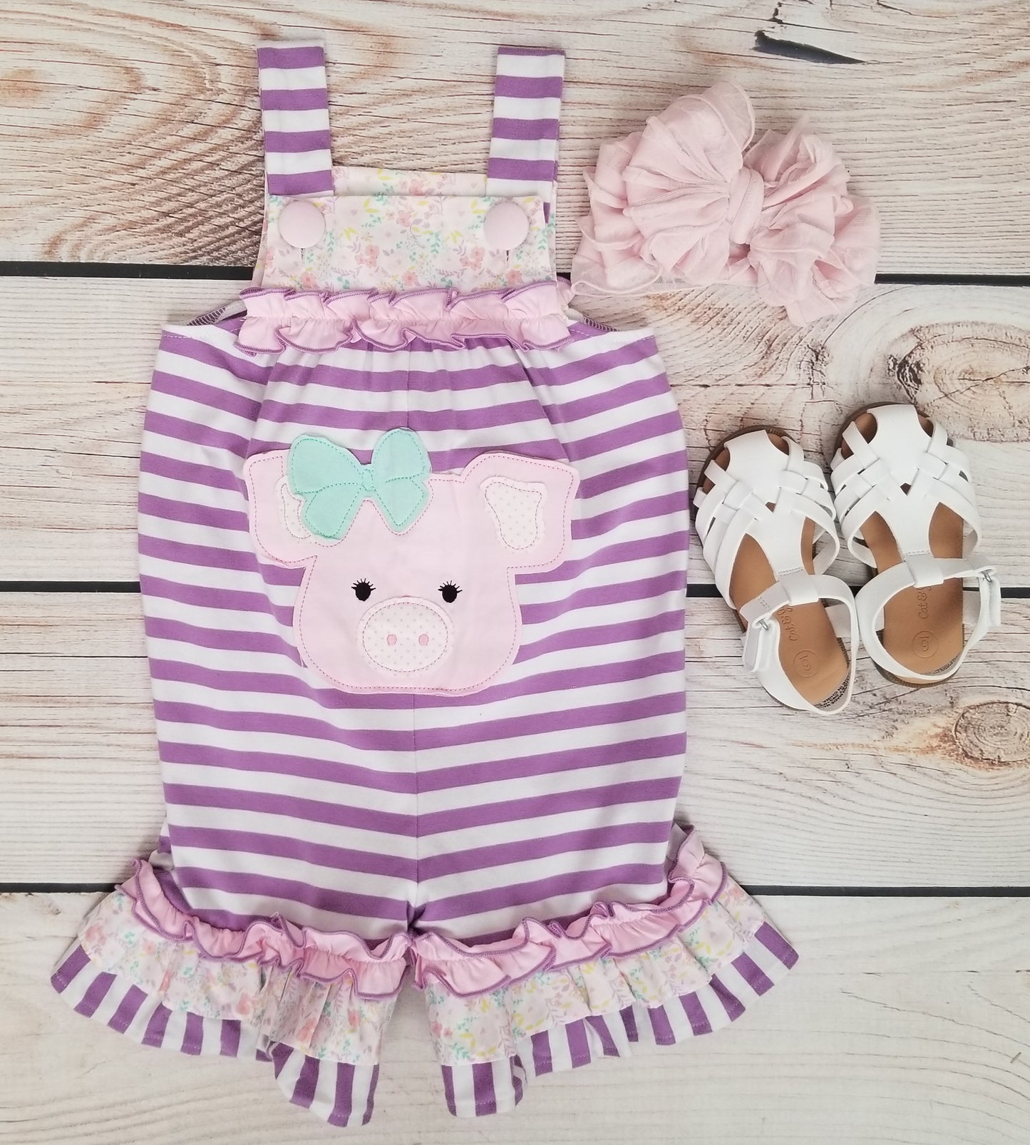 Millie Jay Pearl the Pig Jay Romper