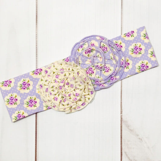 2PC Sets - Swoon Baby Lavender Meadow Headband