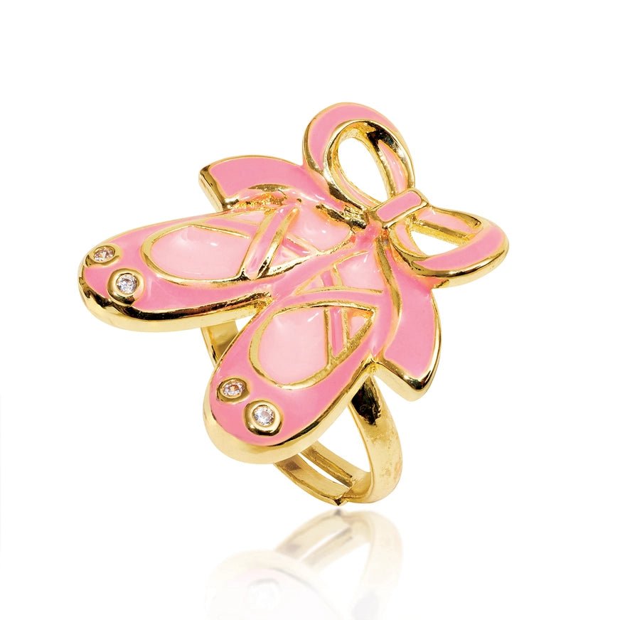 Girl Nation Twinkle Toes Adjustable Ring with Gift Box
