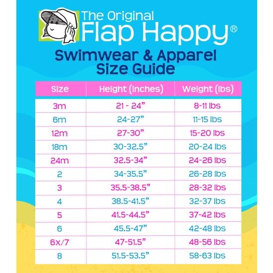 Flap Happy Rainbow Stripe UPF 50+ Kaia Beach Swim Cover-Up