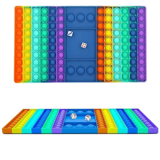 AlexisandGreenberg Rainbow Bubble Pop Game Board