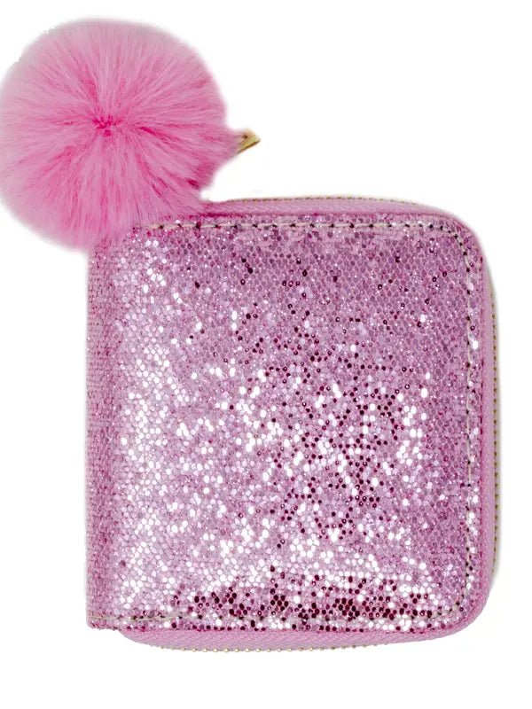 Zomi Gems Pink Glitter Wallet