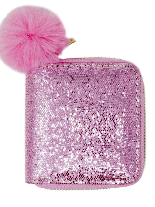 Zomi Gems Pink Glitter Wallet