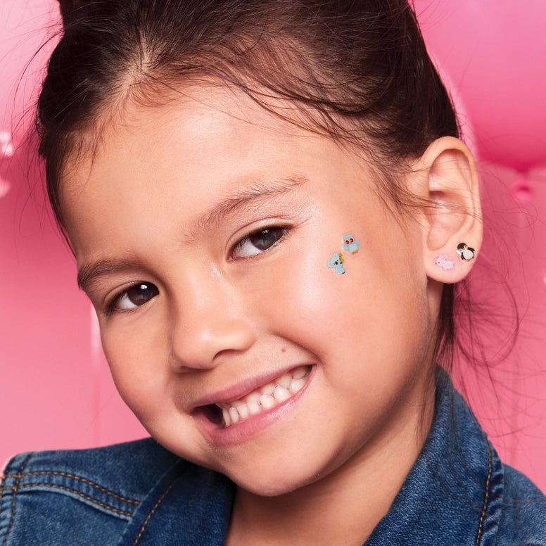 Girl Nation Cutie Stick-On Earrings - Animal Friends