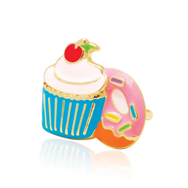 Girl Nation Cupcake Cutie Adjustable Ring with Gift Box