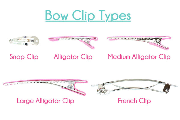 Beyond Creations 5.5" Organza Layered Double Knot Bow on Clip - White