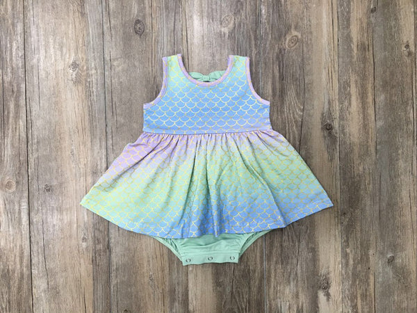 Swoon Baby Ombre Under The Sea Dainty Bow Bubble Style 23-81