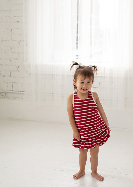 Isobella and Chloe Bubble Stripe Knit Dress Style 35-07