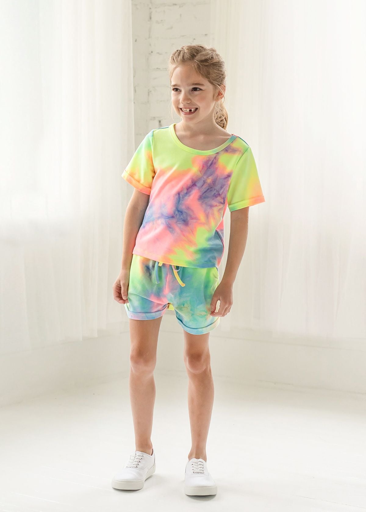 Mabel and Honey All Glow No Filter Tie-Dye 2PC Set