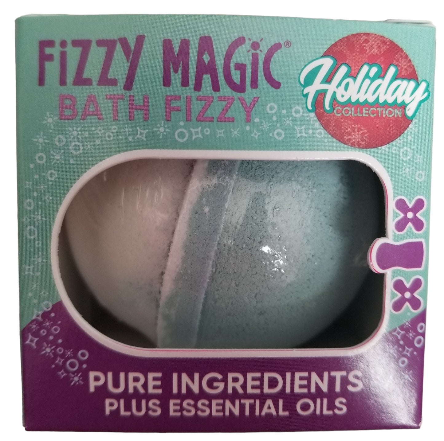 Fizzy Magic Holiday Squishy Surprise Bath Bomb