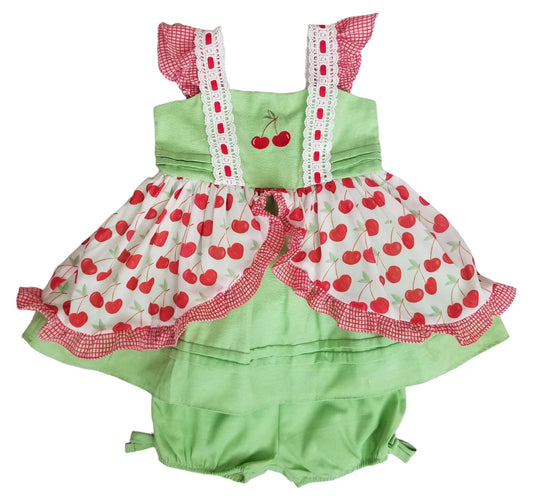 Evie's Closet Cherry Cherry Tunic Set