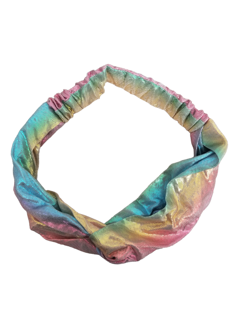 Frog Sac Metallic Mermaid Knot Headbands