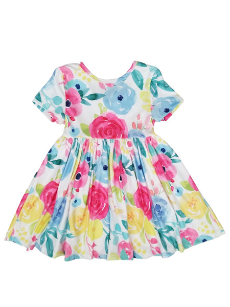 Mila & Rose Rosie Watercolor Twirl Dress