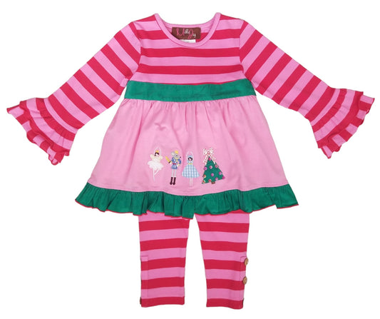 Baby Girls Molly & Millie Size 6/9 Months Only Santa Face 2 Piece Set –  Runwayz Boutique