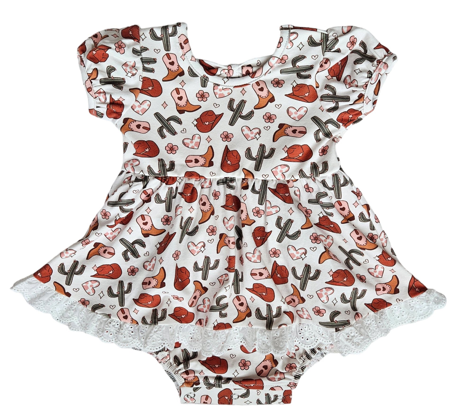 Swoon Baby Rodeo Girl Eyelet Bubble Dress