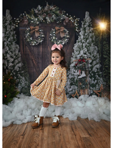 Swoon Baby Boho Ditsy Floral Bliss Pocket Dress