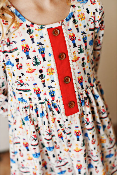 Swoon Baby Nutcracker Petal Dress 