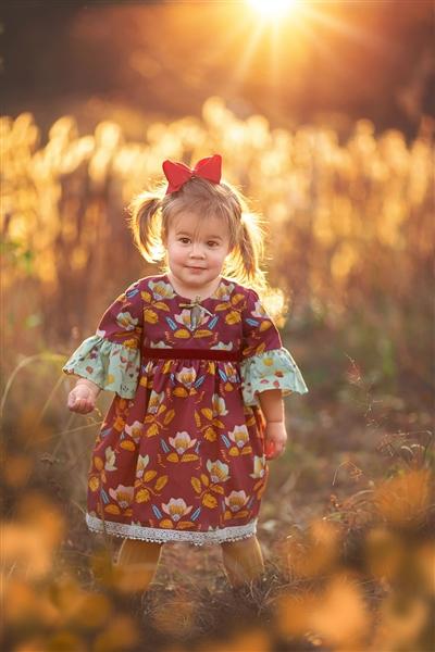 Haute Baby Mulberry Bloom Dress