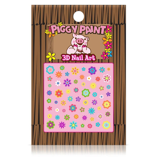 Piggy Paint Flower Nail Art