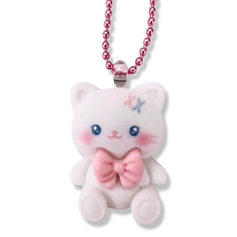 Pop Cutie Mochi Kitten Necklace