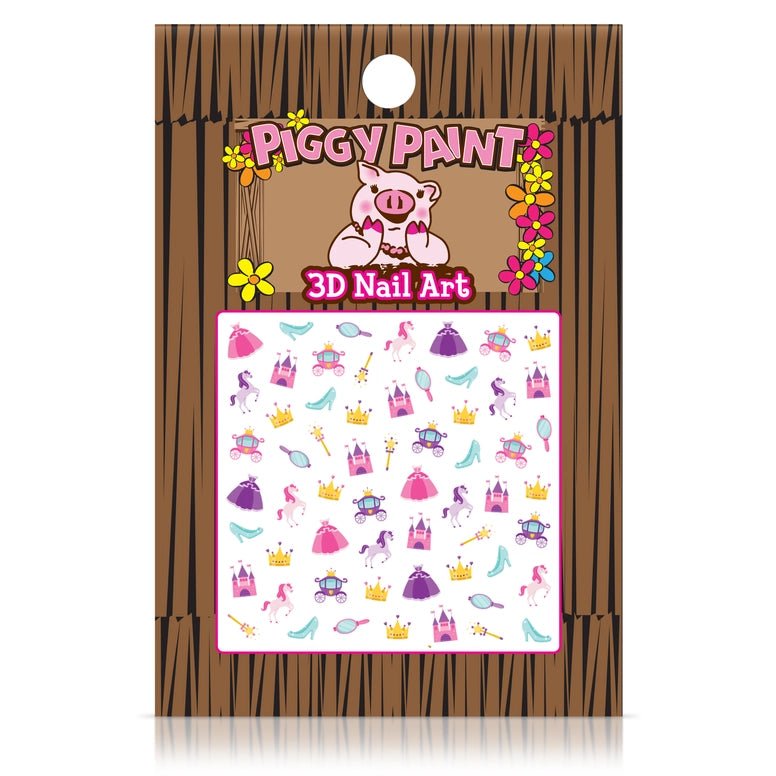 Piggy Paint Princess Nail Art