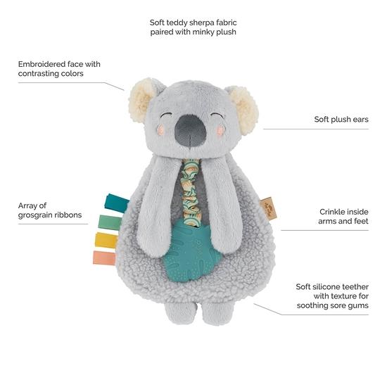 Itzy Ritzy™ Koala Plush with Silicone Teether Toy