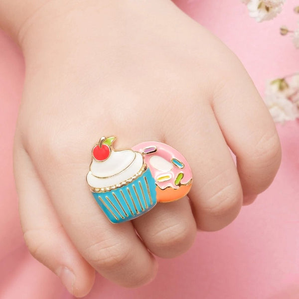 Girl Nation Cupcake Cutie Adjustable Ring with Gift Box
