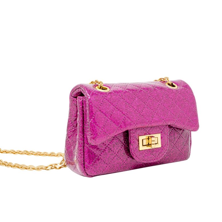 Zomi Gems Classic Quilted Sparkle Mini Bag
