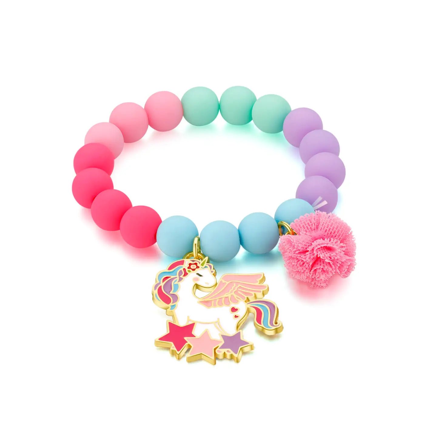 Girl Nation Magical Unicorn Bracelet and Nail Sticker Girly Gift Pack