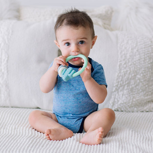 Itzy Ritzy Cactus Rattle with Teething Rings