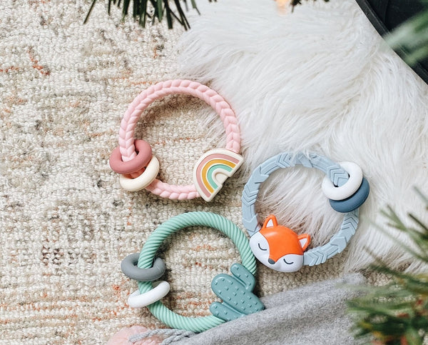 Itzy Ritzy Rattle with Teething Rings