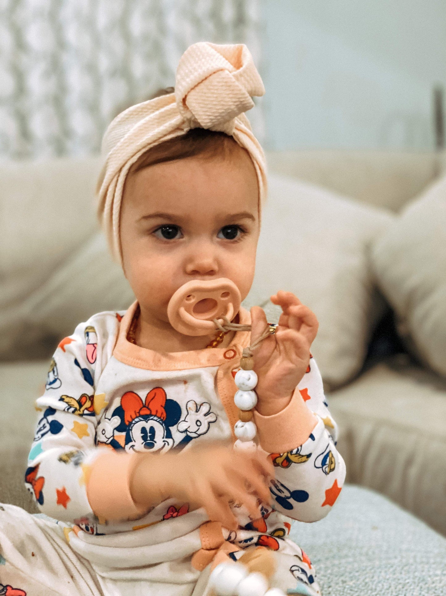 Baby Girl Knot Knit Headband