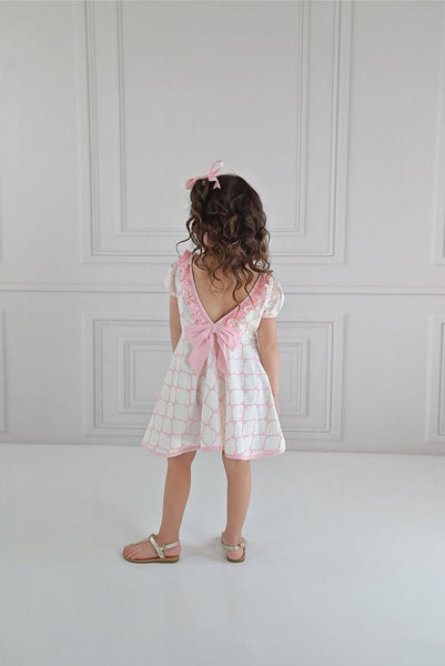 Swoon Baby Bows N' Berries Ballet Petal Bow Dress Style 23-61